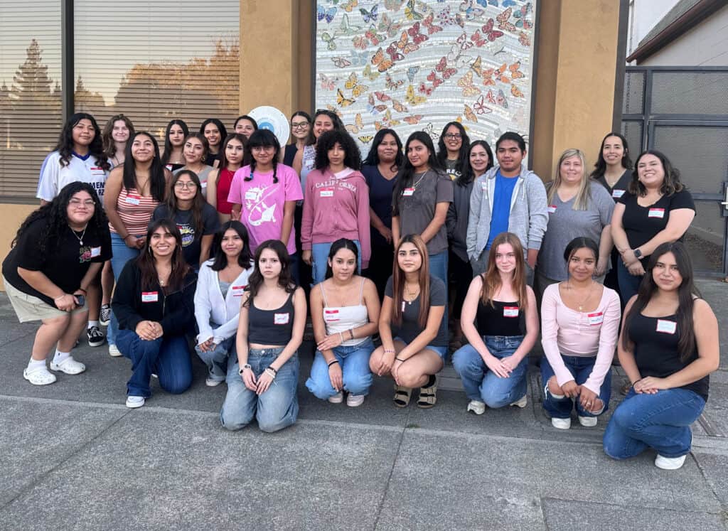 First 5 Napa County's 2024 - 2025 Florecer program cohort, an image of program participants